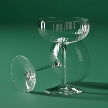 Набор бокалов 300мл OPTICA Champagne, 4шт