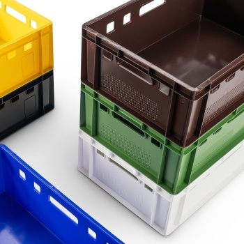 Ящик для мяса и колбас 60x40x20cм зеленый