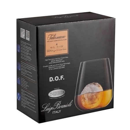 Набор стаканов для виски 450мл TALISMANO DOF, 4шт