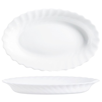 Тарелка овальная 22x14см TRIANON