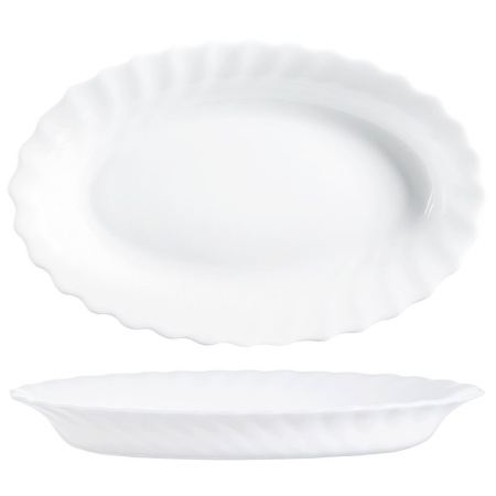 Тарелка овальная 22x14см TRIANON