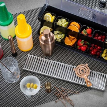 Сетка барная 60x100см Profi-Chef черная