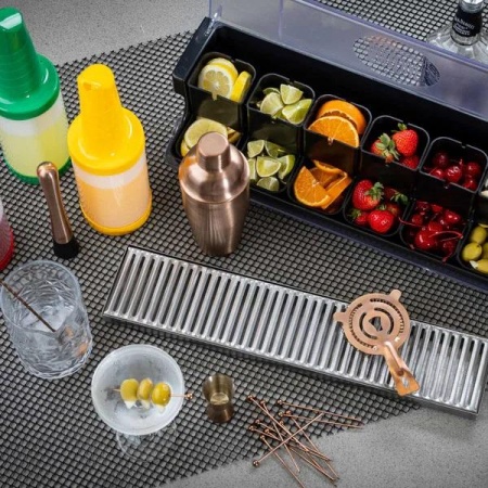 Сетка барная 60x100см Profi-Chef черная