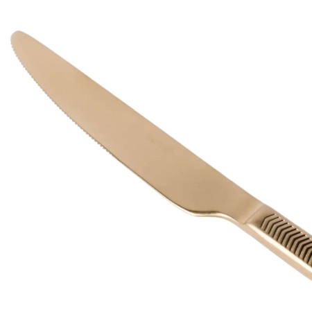 Нож столовый 22.8см ILLUSION Mat Bronze