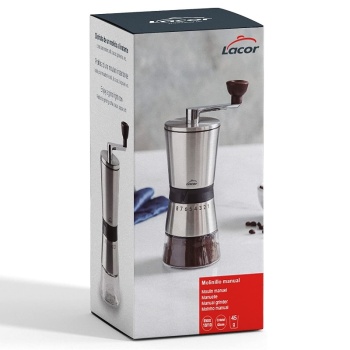 Мельница для кофе и семян Lacor 18.6x10.2x10см