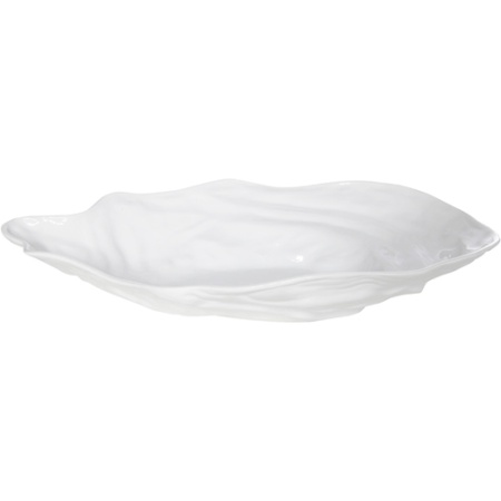 Блюдо для устриц 28.8x17x5.8см OYSTER белое