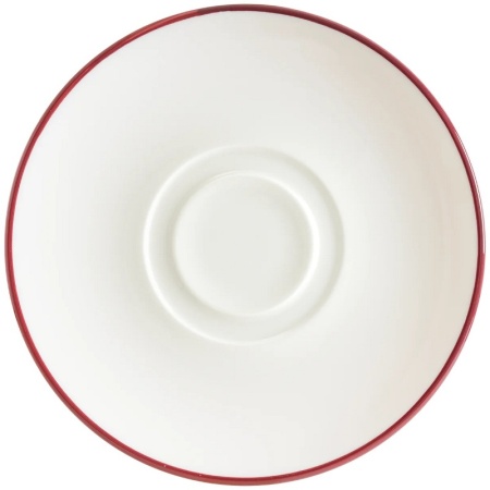 Блюдце Ø19см для бульонной чаши LINEA Burgundy Gourmet Consomme