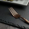 Вилка столовая 21см 1920-Copper медный матовый цвет PVD покрытие