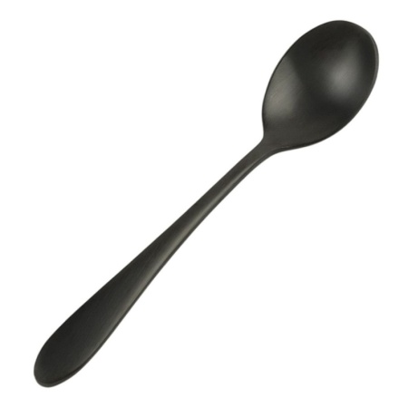 Ложка чайная 14.3см Alessi-Black черный матовый цвет PVD покрытие