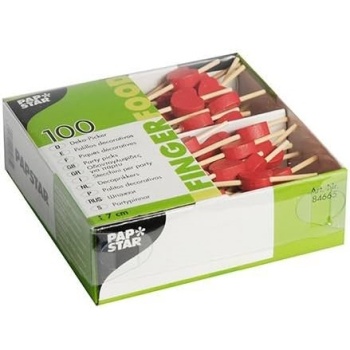 Деко-пика 7см 'Сердце', 100шт