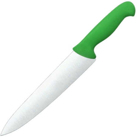 Нож поварской 25см узкий Profi-Chef зеленый