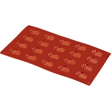 Форма "Ракушка" 20 выемок 42x30x(h)11мм