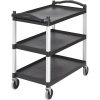 Тележка сервировочная 101.5x54x95см Cambro 180кг черная