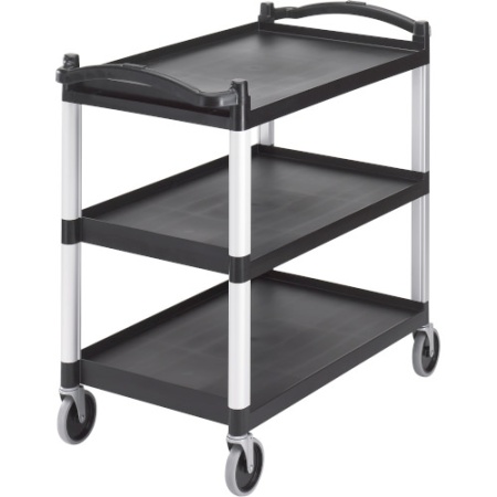 Тележка сервировочная 101.5x54x95см Cambro 180кг черная