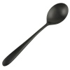 Ложка столовая 21см Alessi-Black черный матовый цвет PVD покрытие