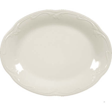 Блюдо овальное 24см RUBIN CREAM