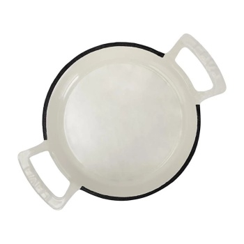 Сковорода Ø16см LAVA чугунная эмаль красная