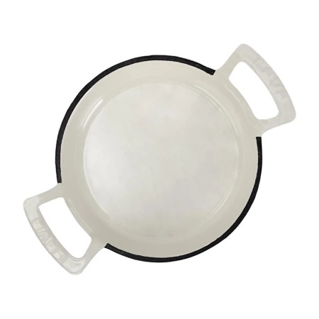 Сковорода Ø16см LAVA чугунная эмаль красная