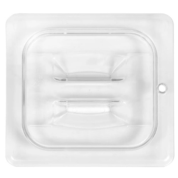 Крышка для гастроемкости GN 1/6 с ручкой Camwear прозрачная