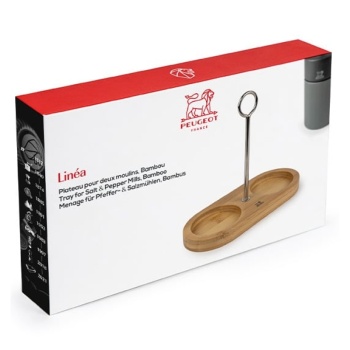 Подставка для мельниц 17см с ручкой Linéa bamboo natural
