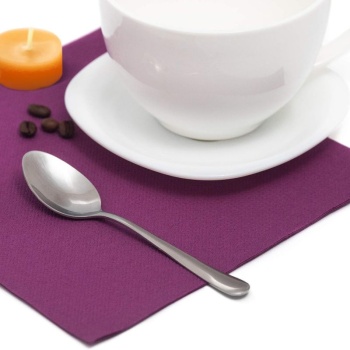 Салфетка 40x40см ROYAL Collection пурпурная, 20шт