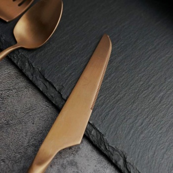 Нож столовый 22.9см 1920-Copper медный матовый цвет PVD покрытие