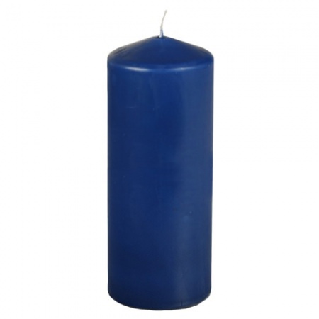 Свеча синяя Ø69х(h)180мм BLUE