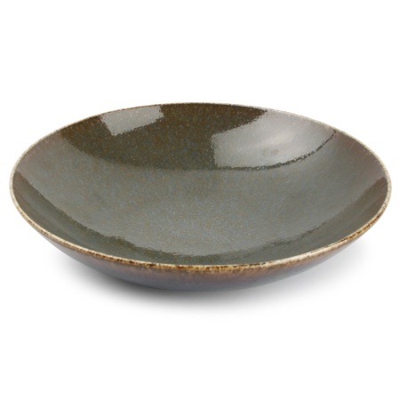 Тарелка глубокая ∅21x(h)5см CIRRO green