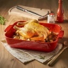 Емкость прямоугольная для запекания APPOLIA 25x15.5см 1.4л RED