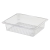 Гастроемкость перфорированная GN 1/2 32.5x26.5x7.6см Camwear прозрачная Cambro