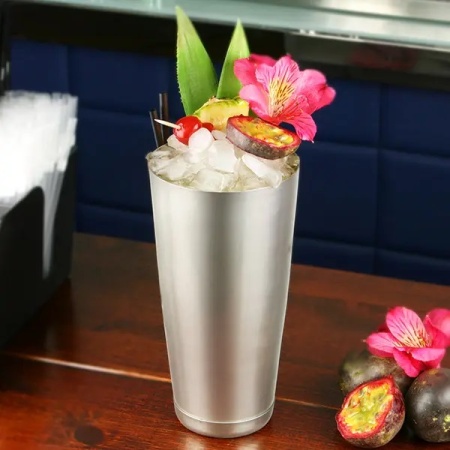 Шейкер "Бостон" 750мл Tin-on-Tin Profi-Chef нержавеющая сталь