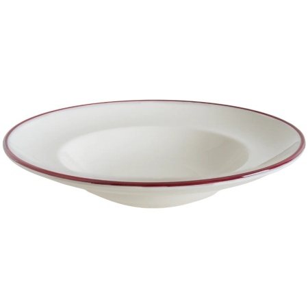 Тарелка глубокая Ø24см 400мл LINEA Burgundy Gourmet