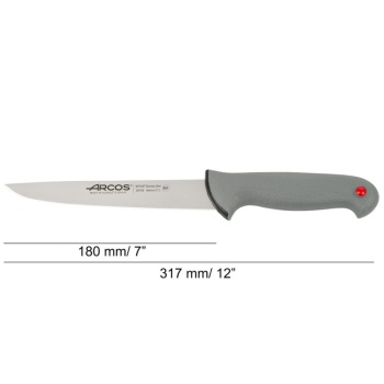 Нож мясной обвалочный 18см COLOUR PROF