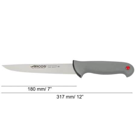 Нож мясной обвалочный 18см COLOUR PROF