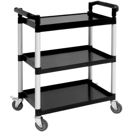 Тележка сервировочная открытая с 3 полками 97x50x107см Profi-Chef