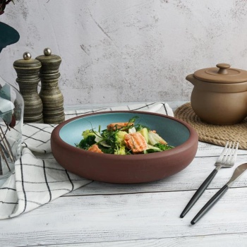 Блюдо, салатник 900мл Ø21.5cм Blue Matt TAIGA