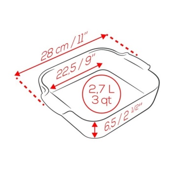 Емкость для запекания 28см APPOLIA Sage Green
