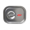 Герметичная крышка для контейнера GN 1/2 с силиконом Profi-Chef