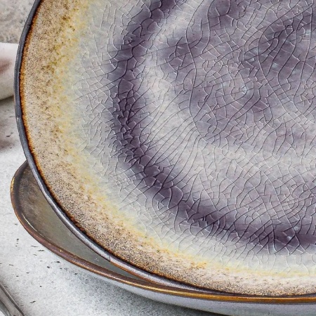 Тарелка Ø20см STOCKHOLM Purple Spider Silk