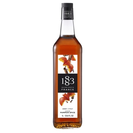 Сироп 1883 Пряная тыква (Pumpkin Spice), 1л - стекло