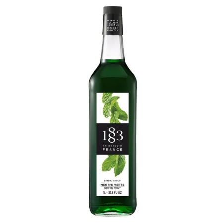 Сироп 1883 Зеленая мята (Green Mint), 1л - стекло