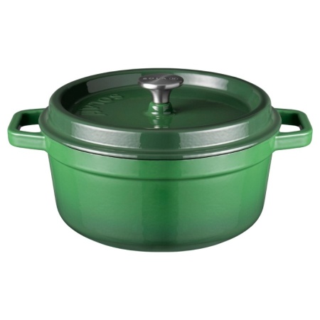 Кокот с крышкой Ø28см 5л зеленый
