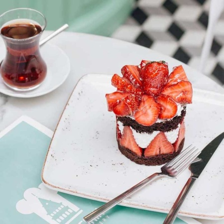 Тарелка квадратная 16x15см GRAIN Moove