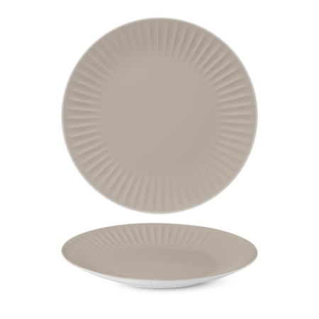 Тарелка плоская Ø30cм RIBBY Almond