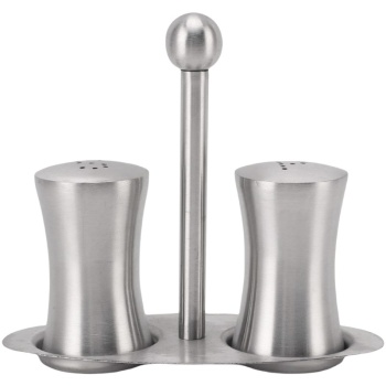 Набор для специй 15x11см - солонка и перечница Profi-Chef нерж.сталь