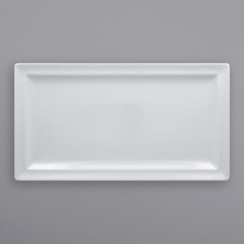 Тарелка прямоугольная 38.5x21x(h)2.4см CHARM+
