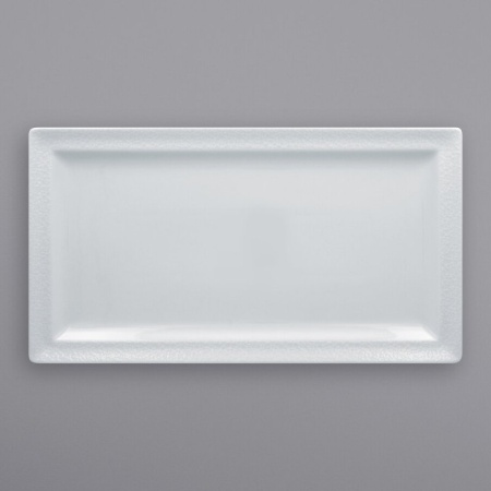 Тарелка прямоугольная 38.5x21x(h)2.4см CHARM+