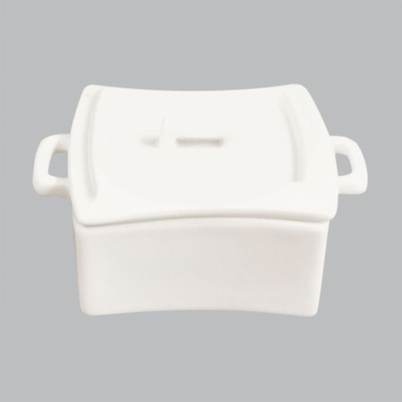 Блюдо для запекания и подачи 7.5см c ручками и крышкой - P.L. Proff Cuisine