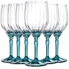 Набор бокалов для белого вина 380мл Spritz FLORIAN LUCENT BLUE, 6шт