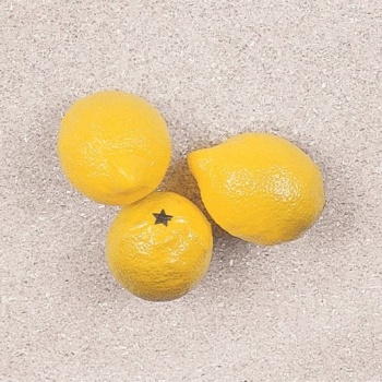 Муляж лимон LUX 3шт